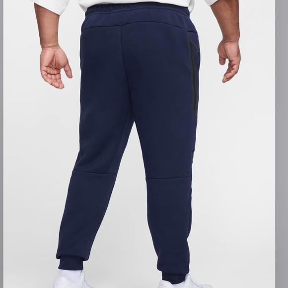 NIKE FLEECE JOGGERS SLIM FIT BLUE - XXL - Picture 2 of 10